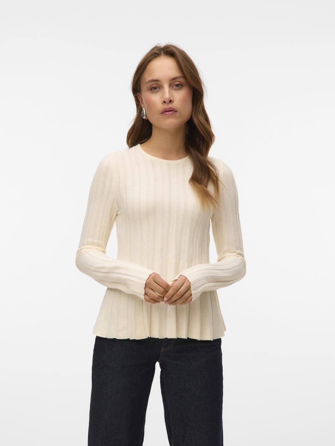 VMLANA Pullover - Birch - VERO MODA & VILA Bergvik